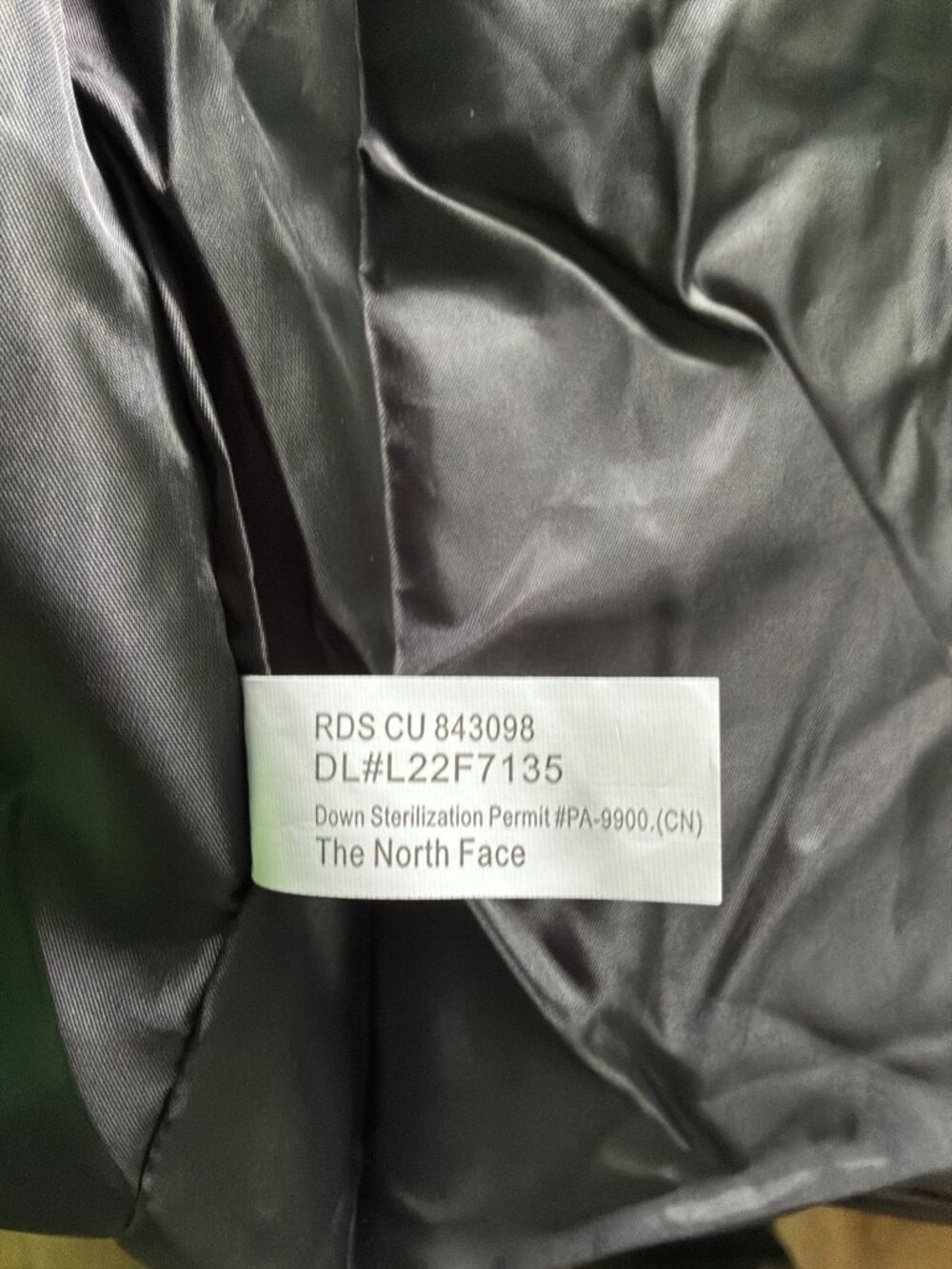 The North Face 1996 Retro Nuptse 700 Fill Down Puffer Jacket XL NWT - Picture 10 of 14